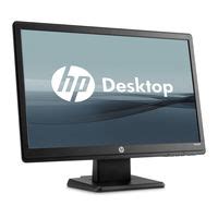 hp w2071d monitor manual.